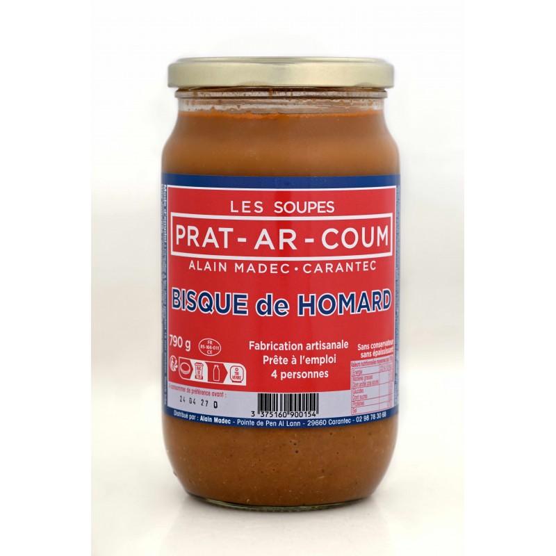 Bisque de homard 790 g  PRAT-AR-COUM
